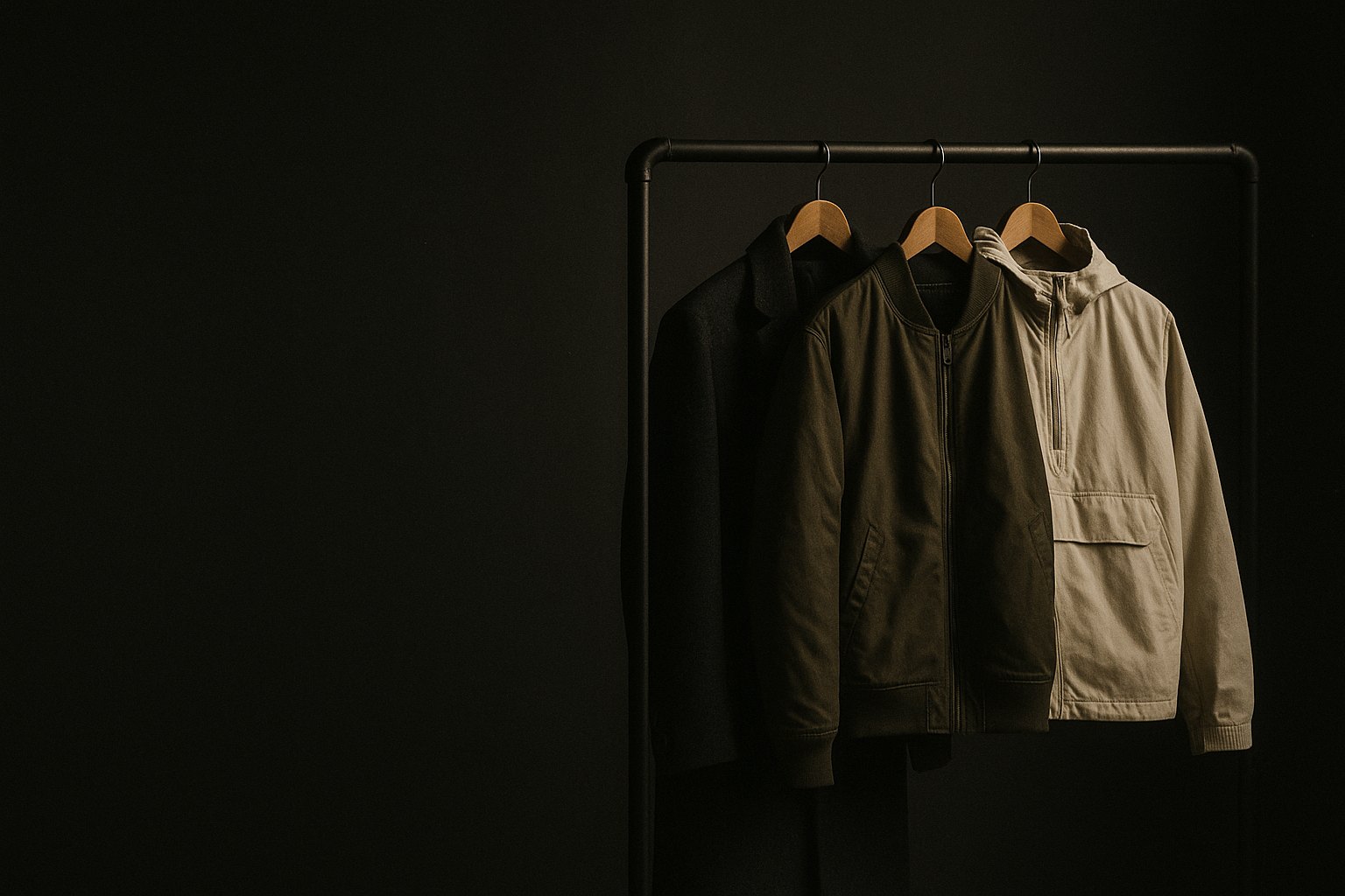 LADATA outerwear rail