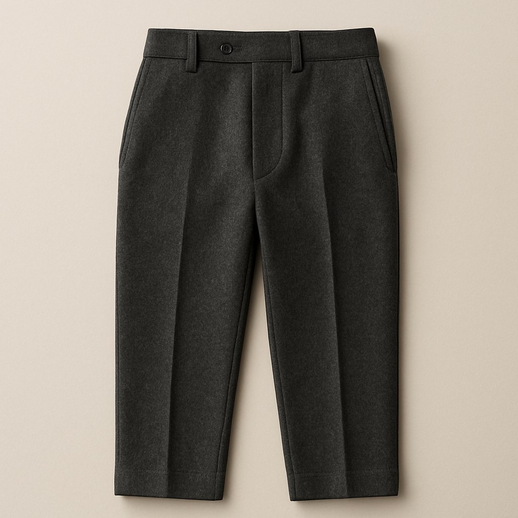 Wool Mix Trouser